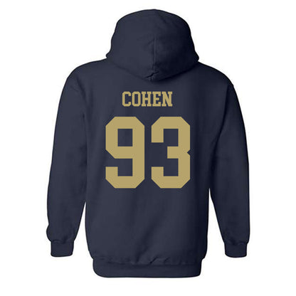 Georgia Tech - NCAA Football : Drew Cohen - Classic Shersey Hooded Sweatshirt-1