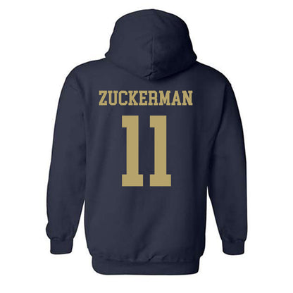 Georgia Tech - NCAA Baseball : Ryan Zuckerman - Classic Shersey Hooded Sweatshirt-1