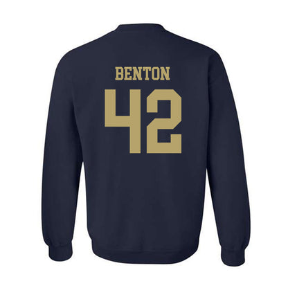 Georgia Tech - NCAA Football : Will Benton - Classic Shersey Crewneck Sweatshirt-1