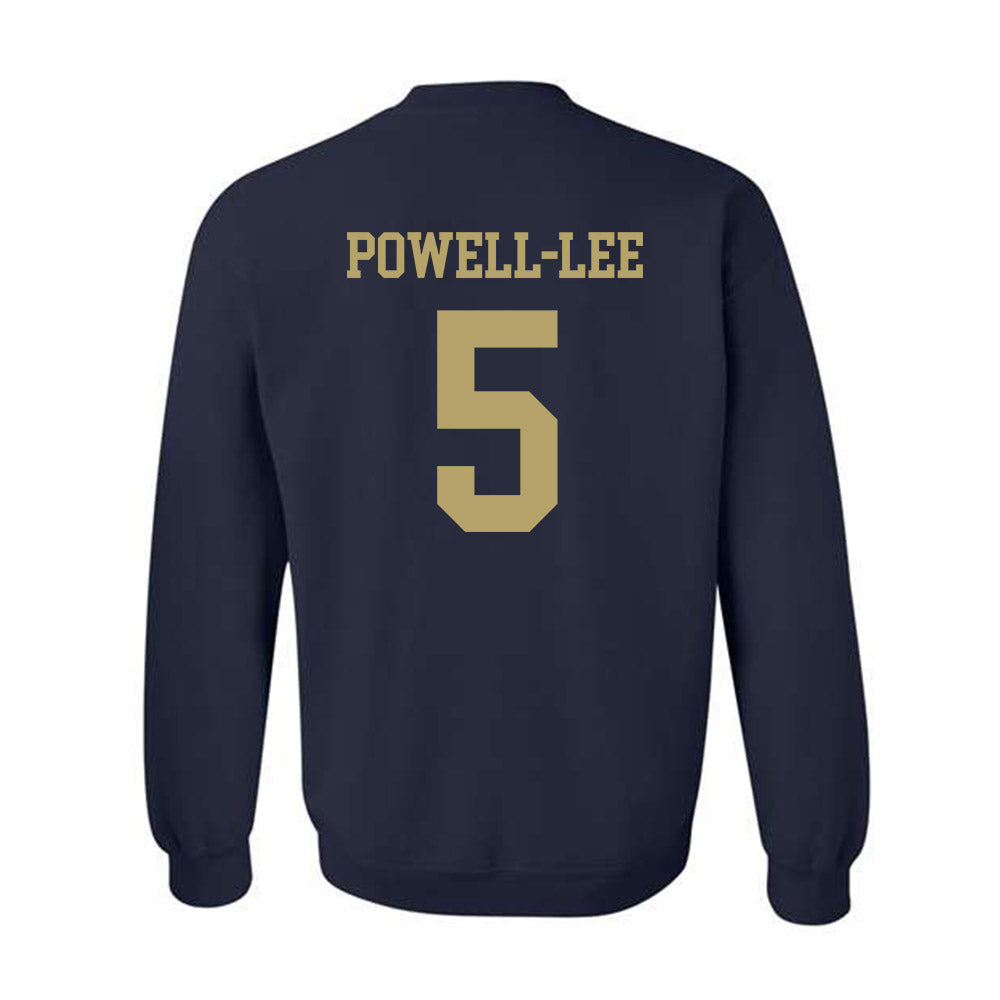Georgia Tech - NCAA Football : Clayton Powell-Lee - Classic Shersey Crewneck Sweatshirt-1