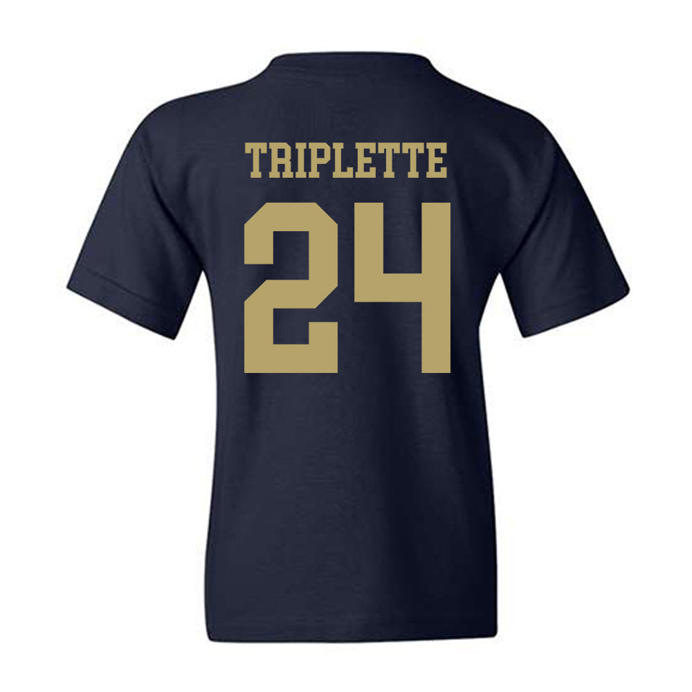 Georgia Tech - NCAA Football : Ronald Triplette - Classic Shersey Youth T-Shirt-1