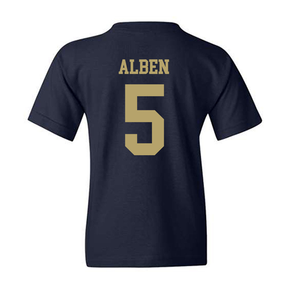 Georgia Tech - NCAA Women's Basketball : Catherine Alben - Classic Shersey Youth T-Shirt-1