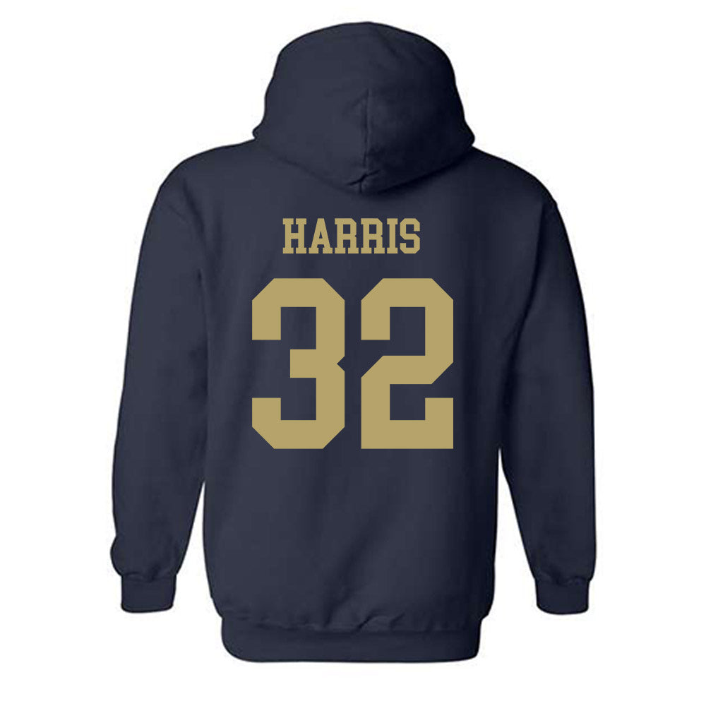 Georgia Tech - NCAA Softball : Tymber Harris - Classic Shersey Hooded Sweatshirt-1