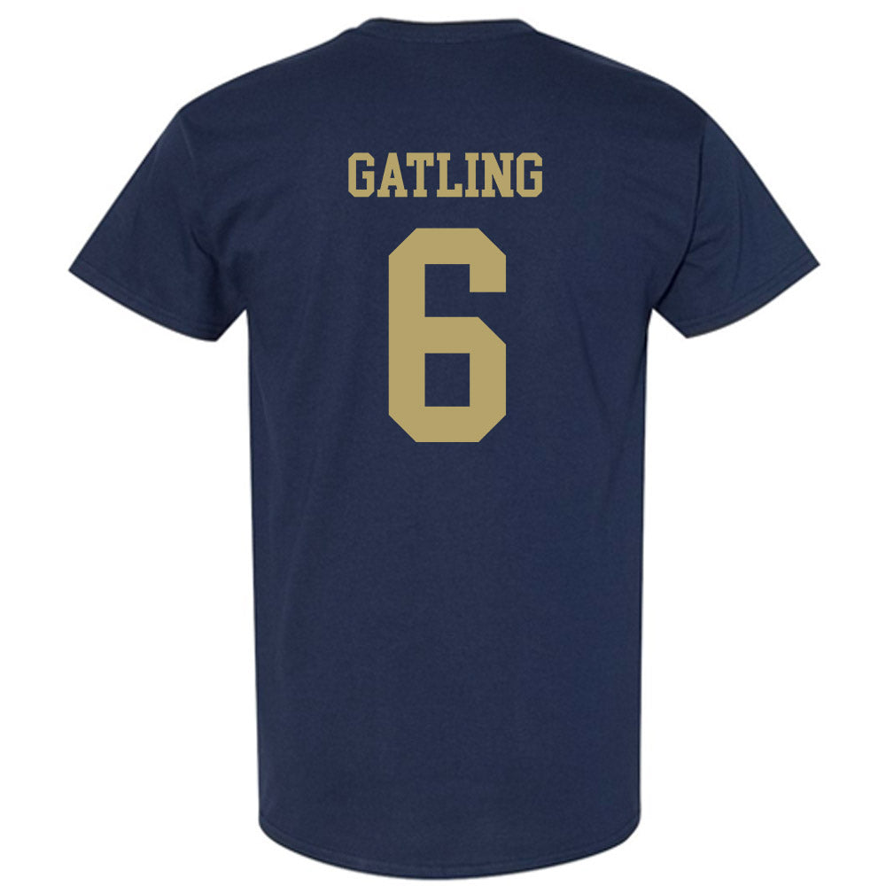Georgia Tech - NCAA Football : Debron Gatling - Classic Shersey T-Shirt-1