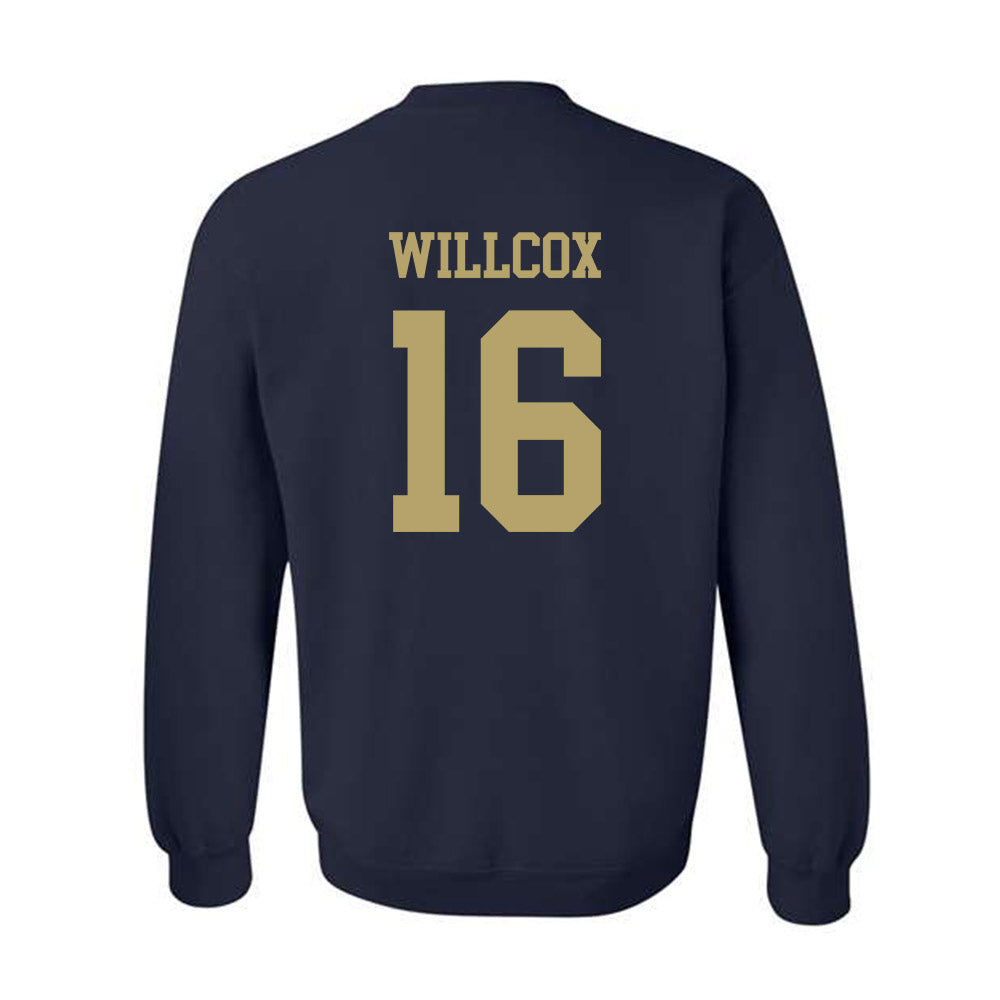 Georgia Tech - NCAA Baseball : Charlie Willcox - Classic Shersey Crewneck Sweatshirt-1