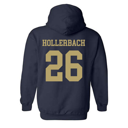 Georgia Tech - NCAA Football : Ben Hollerbach - Classic Shersey Hooded Sweatshirt-1