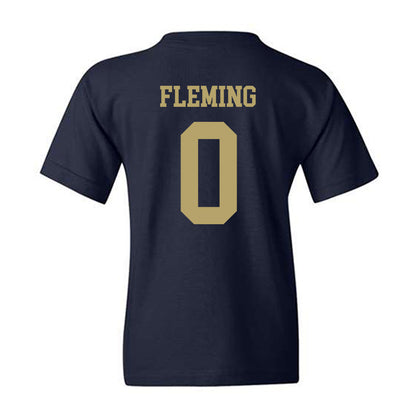 Georgia Tech - NCAA Men's Basketball : Akai Fleming - Classic Shersey Youth T-Shirt-1