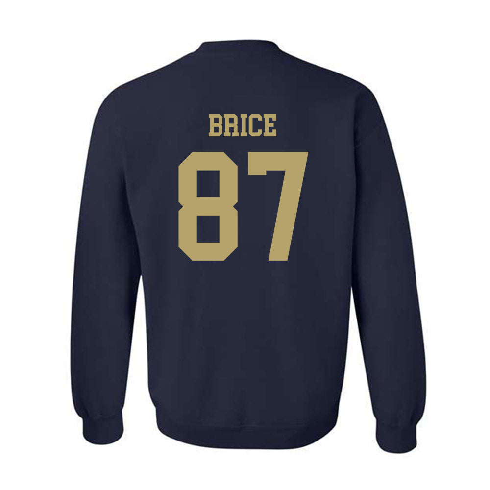Georgia Tech - NCAA Football : Jamauri Brice - Classic Shersey Crewneck Sweatshirt-1