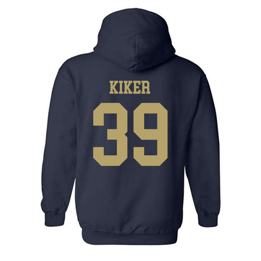 Georgia Tech - NCAA Football : Will Kiker - Classic Shersey Hooded Sweatshirt-1