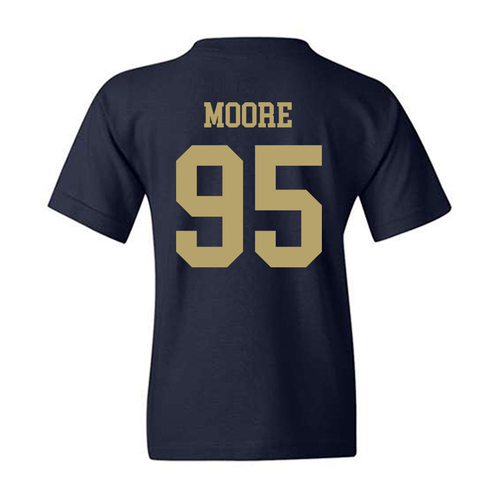 Georgia Tech - NCAA Football : Jason Moore - Classic Shersey Youth T-Shirt-1