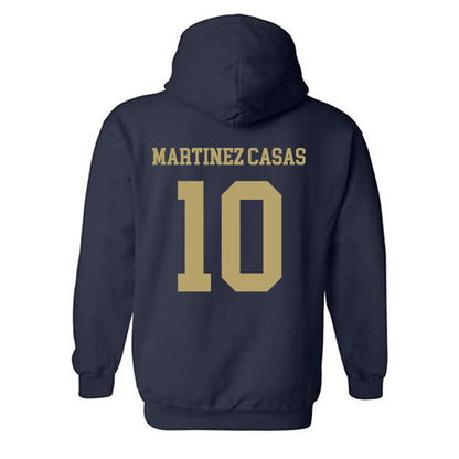 Georgia Tech - NCAA Women's Volleyball : Lara Martinez Casas - Classic Shersey Hooded Sweatshirt-1