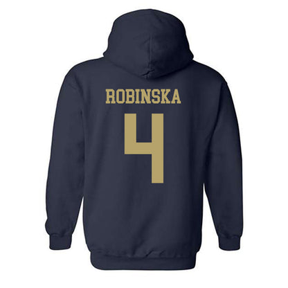 Georgia Tech - NCAA Women's Volleyball : Gabriela Robinska - Classic Shersey Hooded Sweatshirt-1
