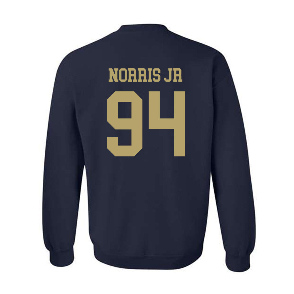 Georgia Tech - NCAA Football : Derry Norris Jr - Classic Shersey Crewneck Sweatshirt-1