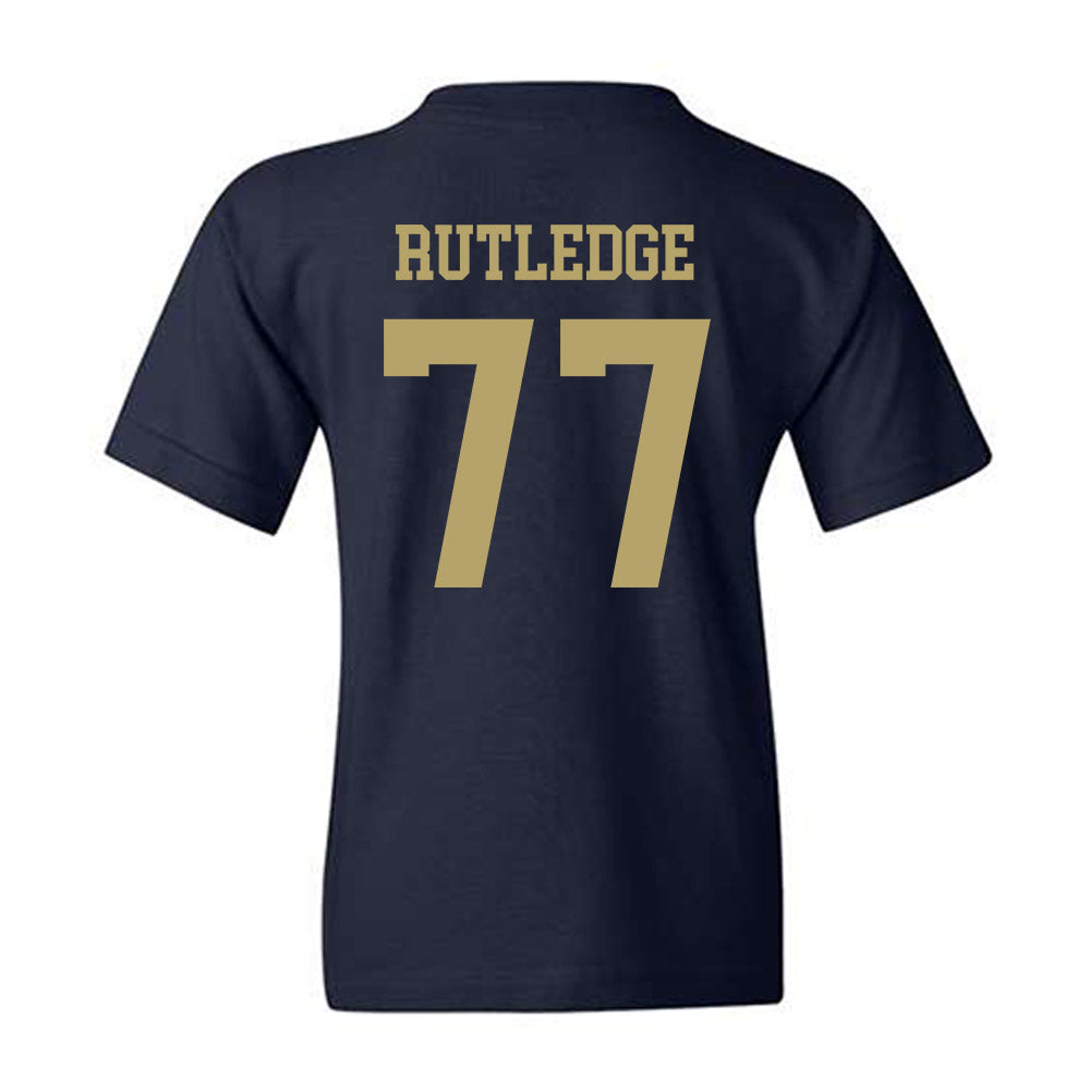 Georgia Tech - NCAA Football : Keylan Rutledge - Classic Shersey Youth T-Shirt-1