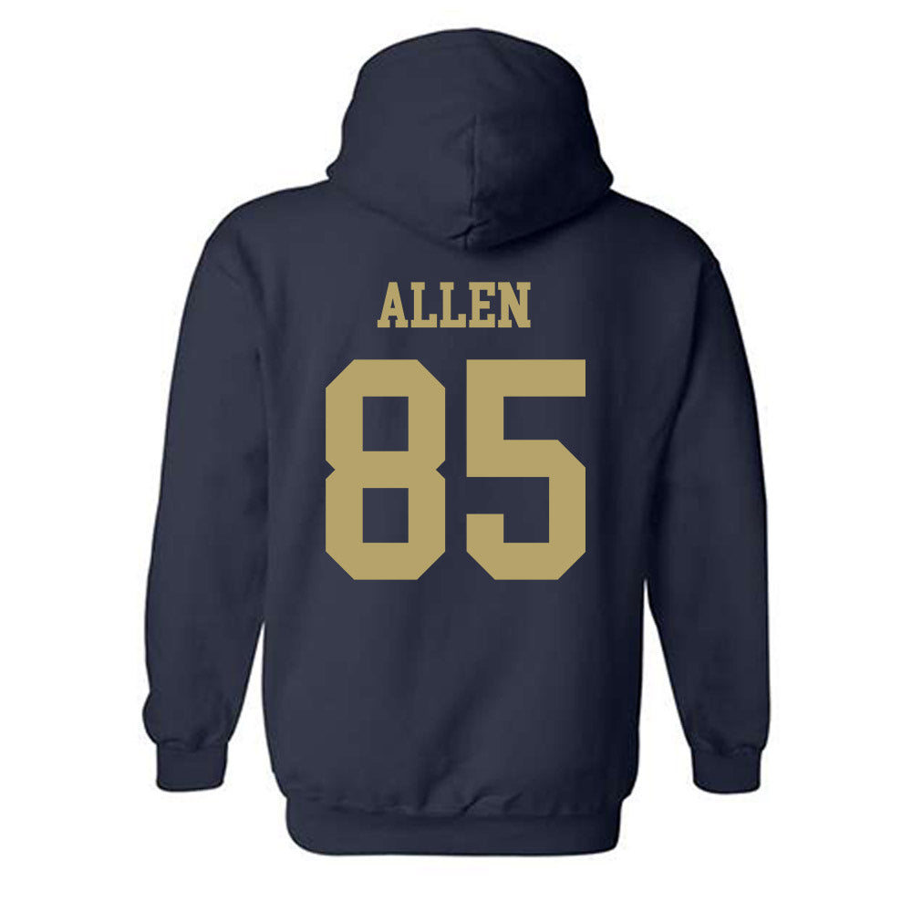 Georgia Tech - NCAA Football : Jordan Allen - Classic Shersey Hooded Sweatshirt-1