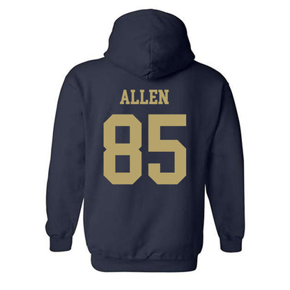 Georgia Tech - NCAA Football : Jordan Allen - Classic Shersey Hooded Sweatshirt-1