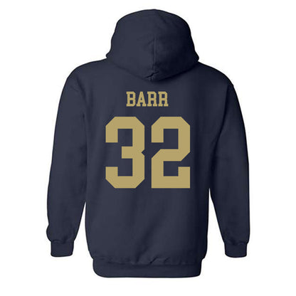 Georgia Tech - NCAA Football : Jayden Barr - Classic Shersey Hooded Sweatshirt-1