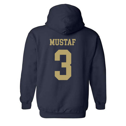 Georgia Tech - NCAA Men's Basketball : Jaeden Mustaf - Classic Shersey Hooded Sweatshirt-1