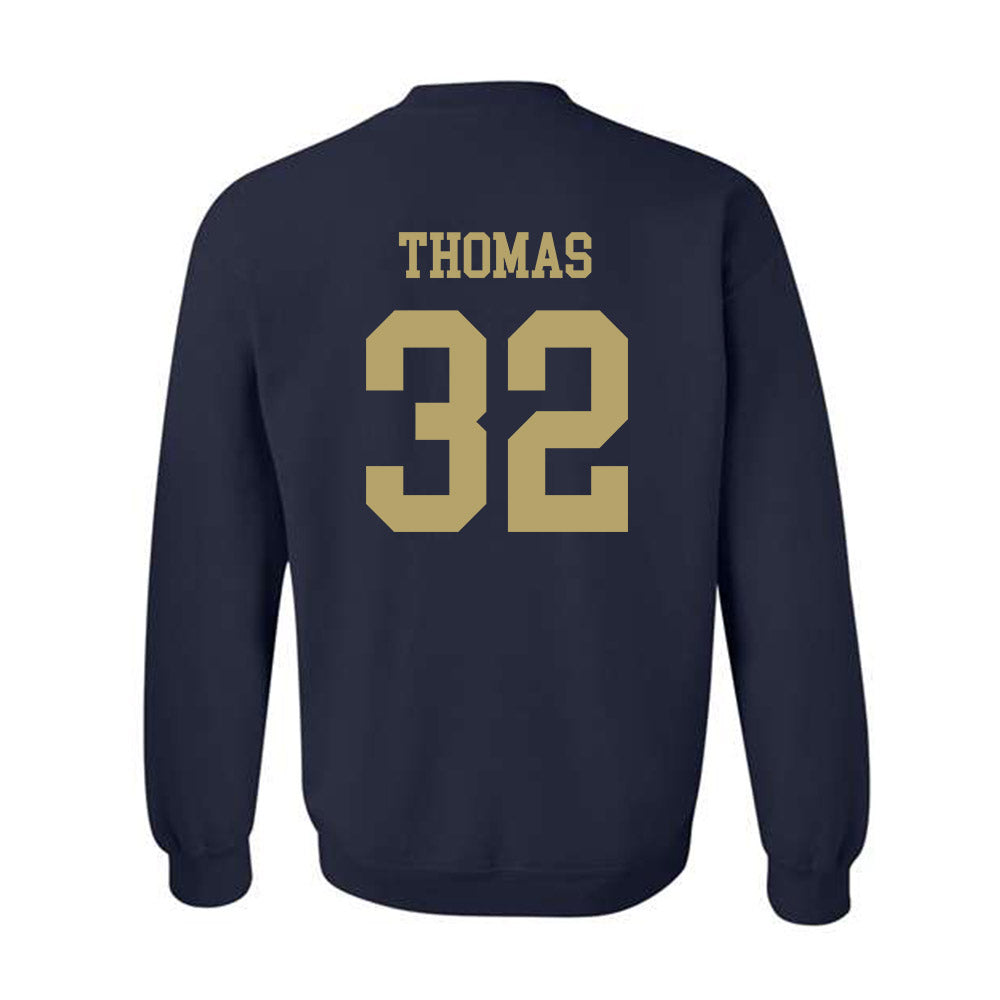 Georgia Tech - NCAA Women's Basketball : D'Asia Thomas - Classic Shersey Crewneck Sweatshirt-1