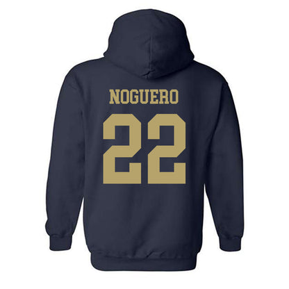 Georgia Tech - NCAA Women's Basketball : Inés Noguero - Classic Shersey Hooded Sweatshirt-1