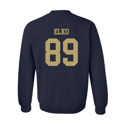 Georgia Tech - NCAA Football : Chris Elko - Classic Shersey Crewneck Sweatshirt-1