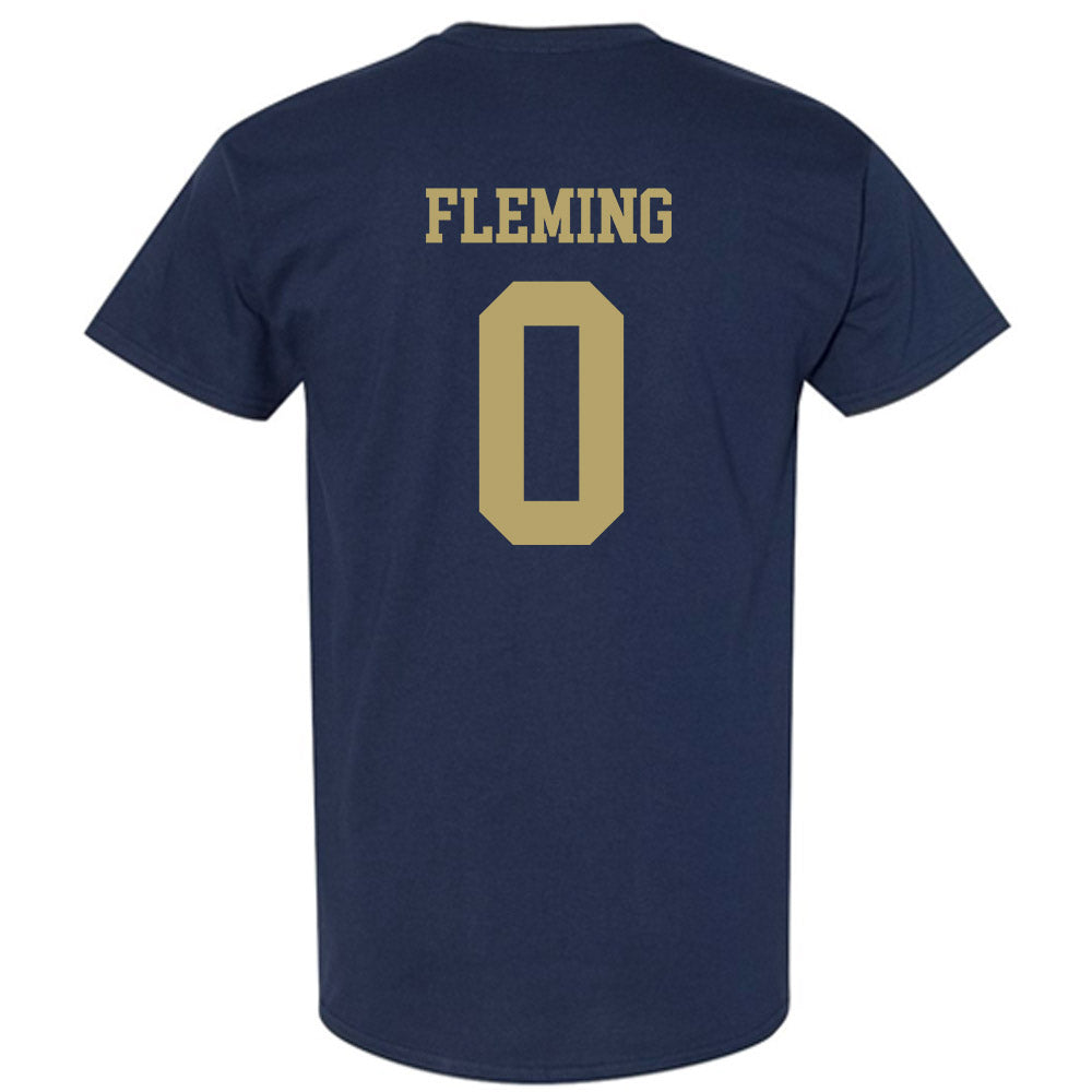 Georgia Tech - NCAA Men's Basketball : Akai Fleming - Classic Shersey T-Shirt-1