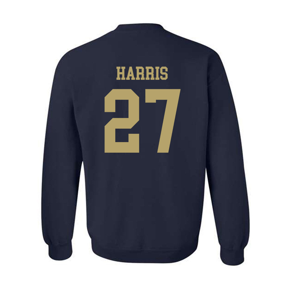 Georgia Tech - NCAA Football : Tae Harris - Classic Shersey Crewneck Sweatshirt-1