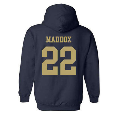 Georgia Tech - NCAA Football : Trelain Maddox - Classic Shersey Hooded Sweatshirt-1