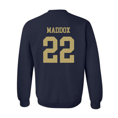 Georgia Tech - NCAA Football : Trelain Maddox - Classic Shersey Crewneck Sweatshirt-1