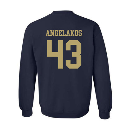 Georgia Tech - NCAA Baseball : Dimitri Angelakos - Classic Shersey Crewneck Sweatshirt-1