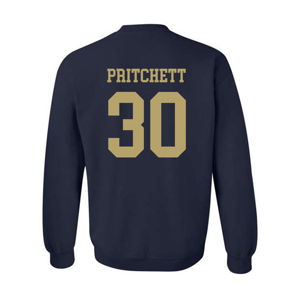 Georgia Tech - NCAA Football : Lawson Pritchett - Classic Shersey Crewneck Sweatshirt-1