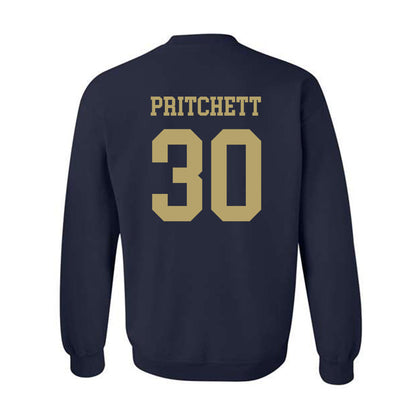 Georgia Tech - NCAA Football : Lawson Pritchett - Classic Shersey Crewneck Sweatshirt-1
