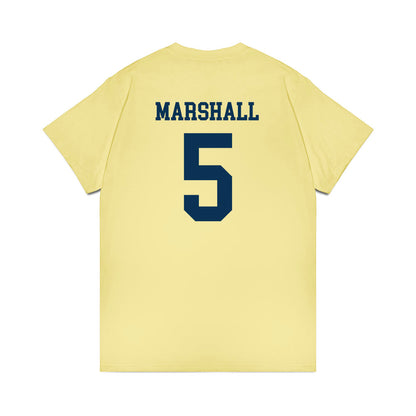 Georgia Tech - NCAA Men's Basketball : Peyton Marshall - Classic Shersey T-Shirt-1