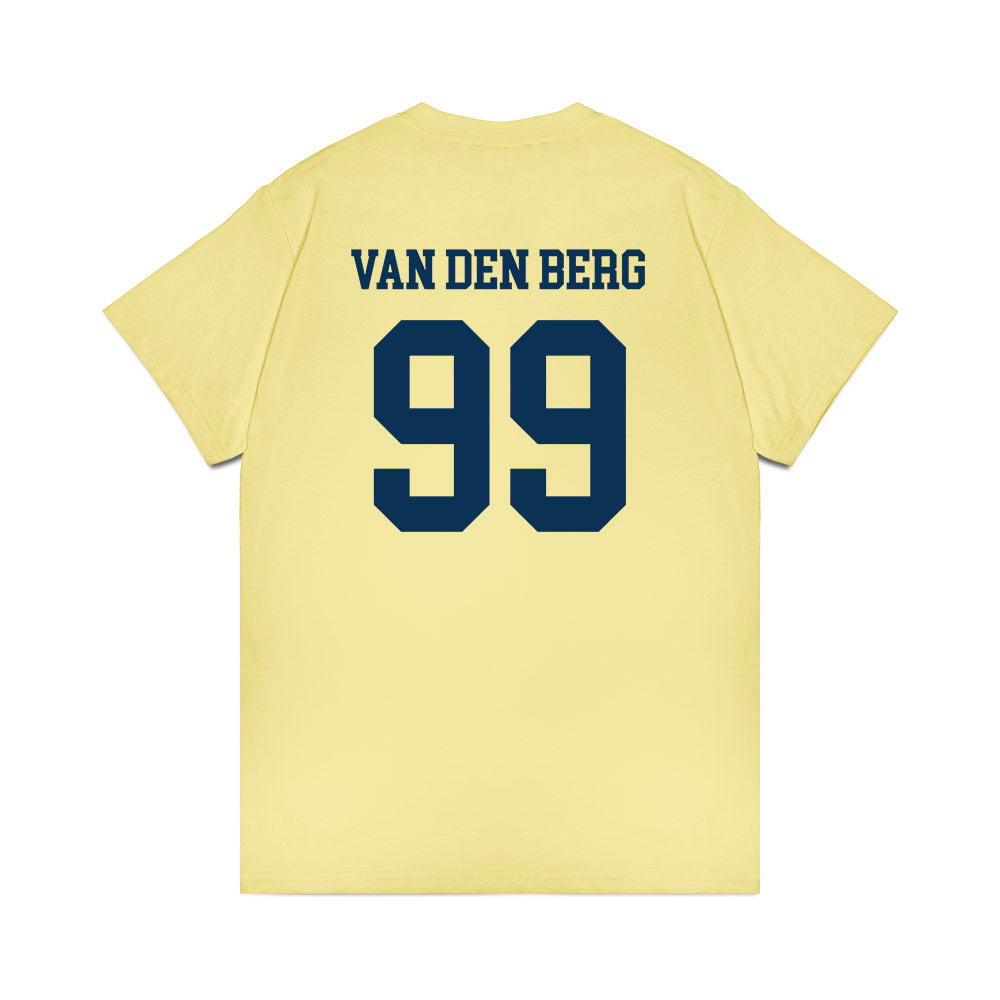 Georgia Tech - NCAA Football : Jordan van den Berg - Classic Shersey T-Shirt-1