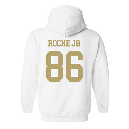 Georgia Tech - NCAA Football : Kevin Roche Jr - Classic Shersey Hooded Sweatshirt-1