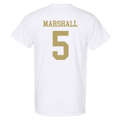 Georgia Tech - NCAA Men's Basketball : Peyton Marshall - Classic Shersey T-Shirt-1