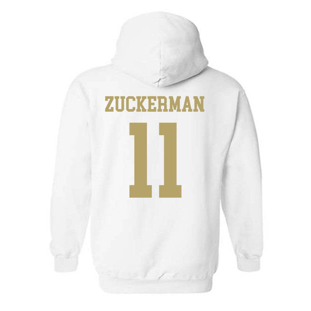 Georgia Tech - NCAA Baseball : Ryan Zuckerman - Classic Shersey Hooded Sweatshirt-1