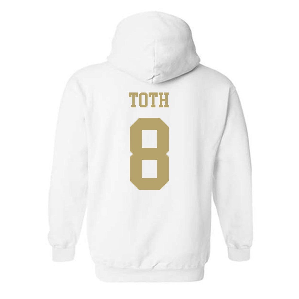 Georgia Tech - NCAA Women's Volleyball : Sara Toth - Classic Shersey Hooded Sweatshirt-1