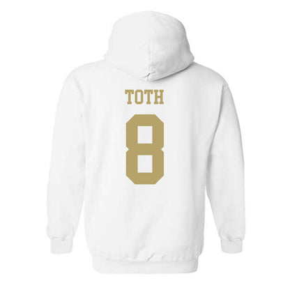 Georgia Tech - NCAA Women's Volleyball : Sara Toth - Classic Shersey Hooded Sweatshirt-1