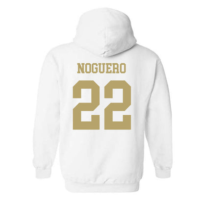Georgia Tech - NCAA Women's Basketball : Inés Noguero - Classic Shersey Hooded Sweatshirt-1