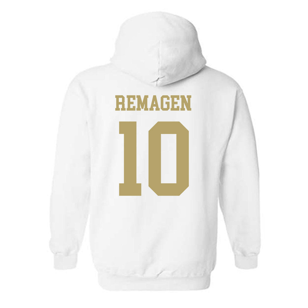 Georgia Tech - NCAA Men's Basketball : Davi Remagen - Classic Shersey Hooded Sweatshirt-1
