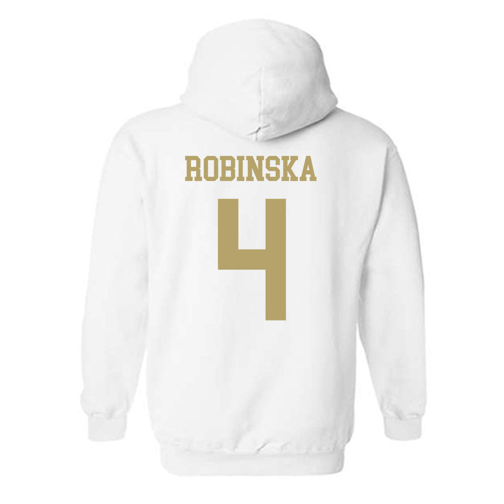 Georgia Tech - NCAA Women's Volleyball : Gabriela Robinska - Classic Shersey Hooded Sweatshirt-1
