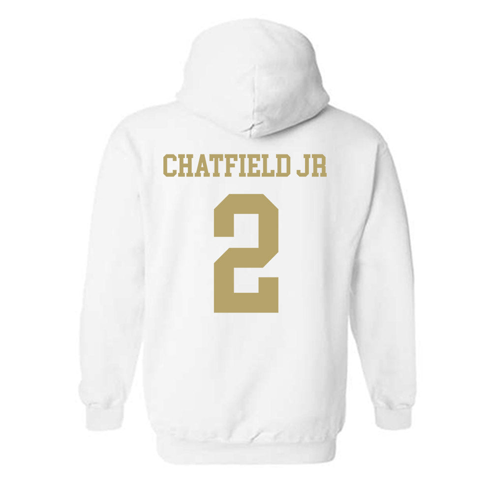 Georgia Tech - NCAA Men's Basketball : Eric Chatfield Jr - Classic Shersey Hooded Sweatshirt-1
