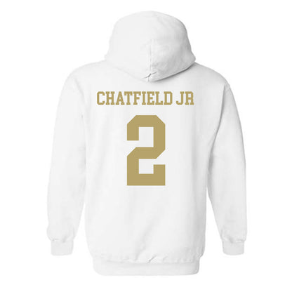 Georgia Tech - NCAA Men's Basketball : Eric Chatfield Jr - Classic Shersey Hooded Sweatshirt-1