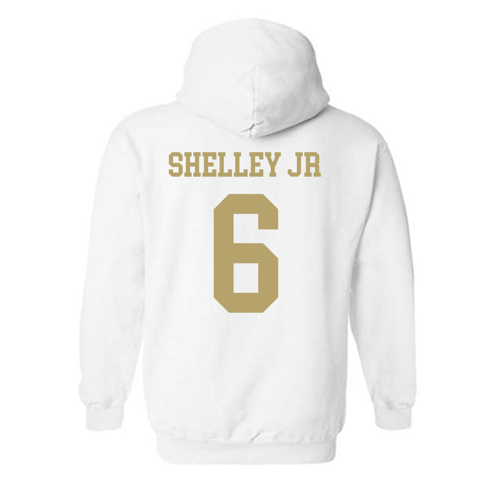 Georgia Tech - NCAA Football : Rodney Shelley Jr - Classic Shersey Hooded Sweatshirt-1