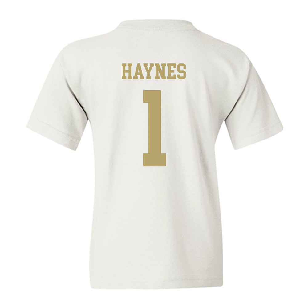 Georgia Tech - NCAA Football : Jamal Haynes - Classic Shersey Youth T-Shirt-1