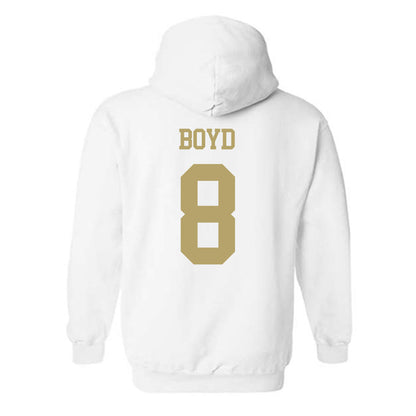Georgia Tech - NCAA Football : Jordan Boyd - Classic Shersey Hooded Sweatshirt-1