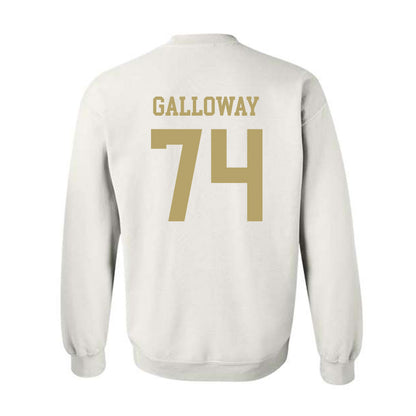 Georgia Tech - NCAA Football : Benjamin Galloway - Classic Shersey Crewneck Sweatshirt-1