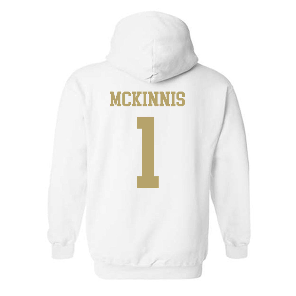 Georgia Tech - NCAA Softball : Abby McKinnis - Classic Shersey Hooded Sweatshirt-1