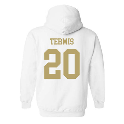 Georgia Tech - NCAA Women's Basketball : Ariadna Termis - Classic Shersey Hooded Sweatshirt-1